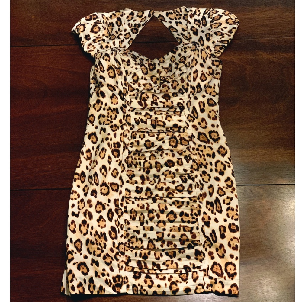 Guess | Claudia Body Con Leopard Dress